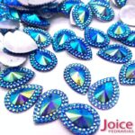 Indiana Gota Base Reto ab Para Colagem 13mm x 18mm C/200Unidades - Imagem 2