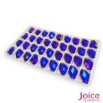 Imitação Swarovski Gota Base Reta Com furo 13mm X 22mm C/96Unidades - Imagem 14