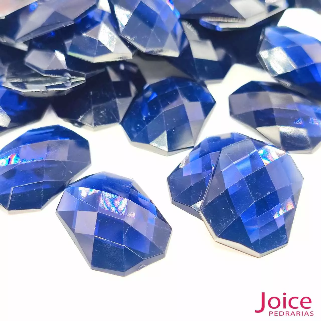 azul-marinho Retângulo Acrílico 18mm X 25mm C/200Unidades - Imagem 24