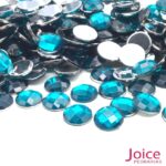 Chaton Sextavado Acrílico 10mm para Colagem C/2000 Unidades