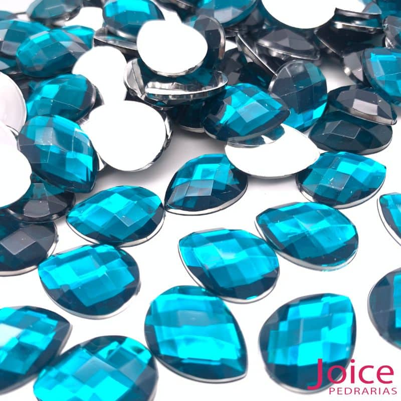 xr:d:DAFLAofDNuE:1153,j:40382536602,t:22110819 Gota Sextavado Acrílico 13mm X 18mm C/500Unidades - Imagem 2