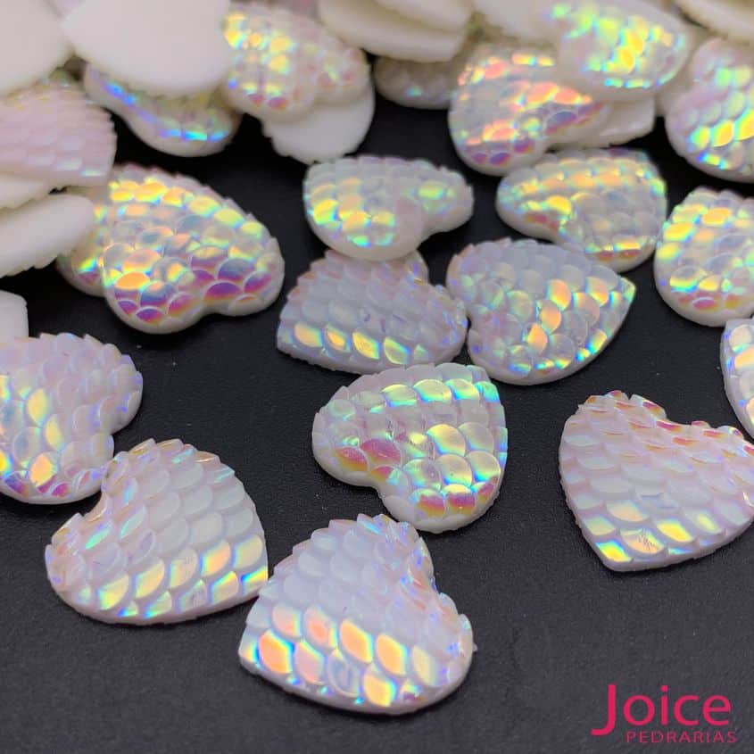 xr:d:DAFK_mcfjzY:414,j:46233181448,t:23020115 Chaton Coração Escama 14mm C/470Unidades - Imagem 2