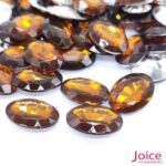 Oval Base Irregular Acrílico 13mm x 18mm C/500Unidades - Imagem 30