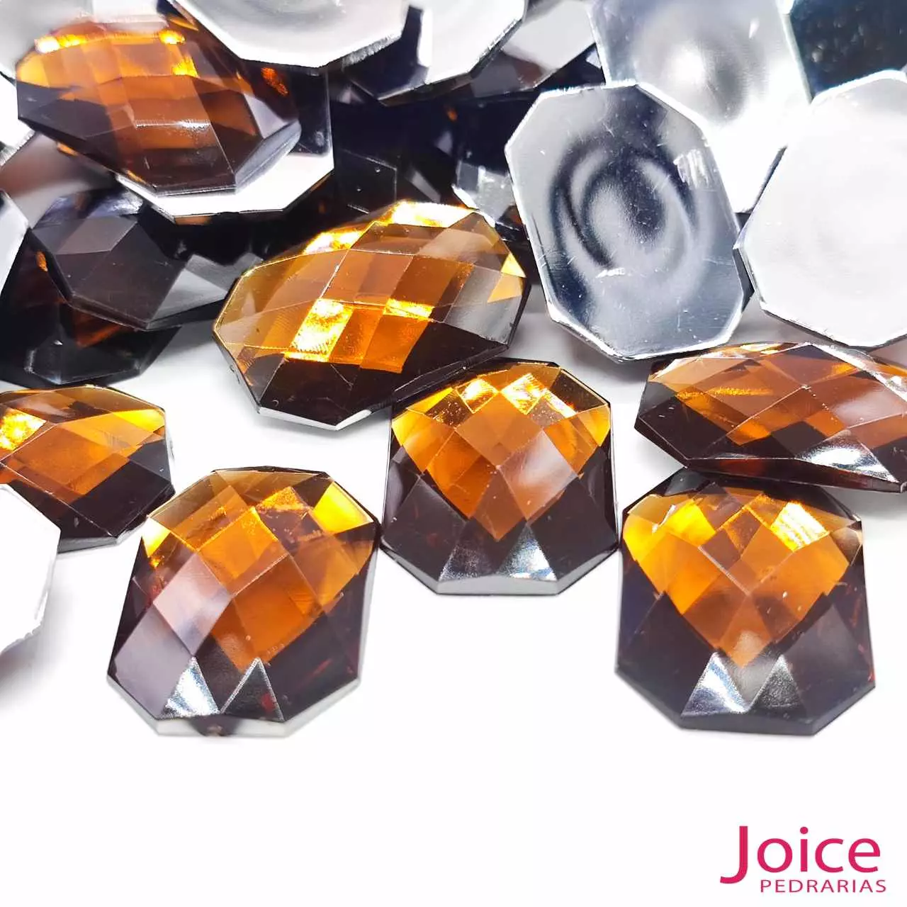 cafe-25 Retângulo Acrílico 18mm X 25mm C/200Unidades - Imagem 31