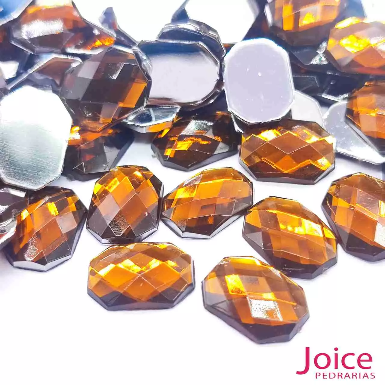 cafe Retângulo Acrílico 10mm X 14mm C/1000Unidades - Imagem 13