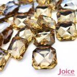 Quadrado Base Irregular Acrilico 23mm x 23mm c/100Unidades - Imagem 11