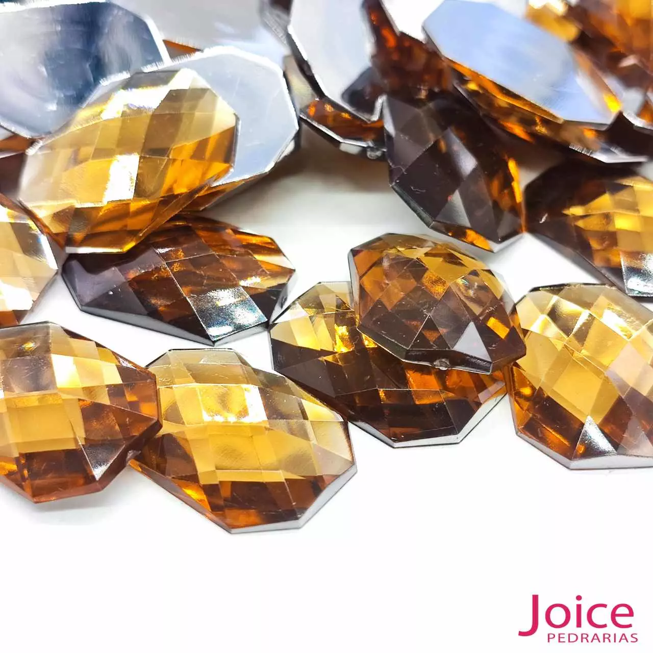 caraamelo-26 Retângulo Acrílico 18mm X 25mm C/200Unidades - Imagem 32