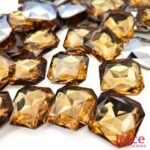 Quadrado Base Irregular Acrilico 23mm x 23mm c/100Unidades - Imagem 12