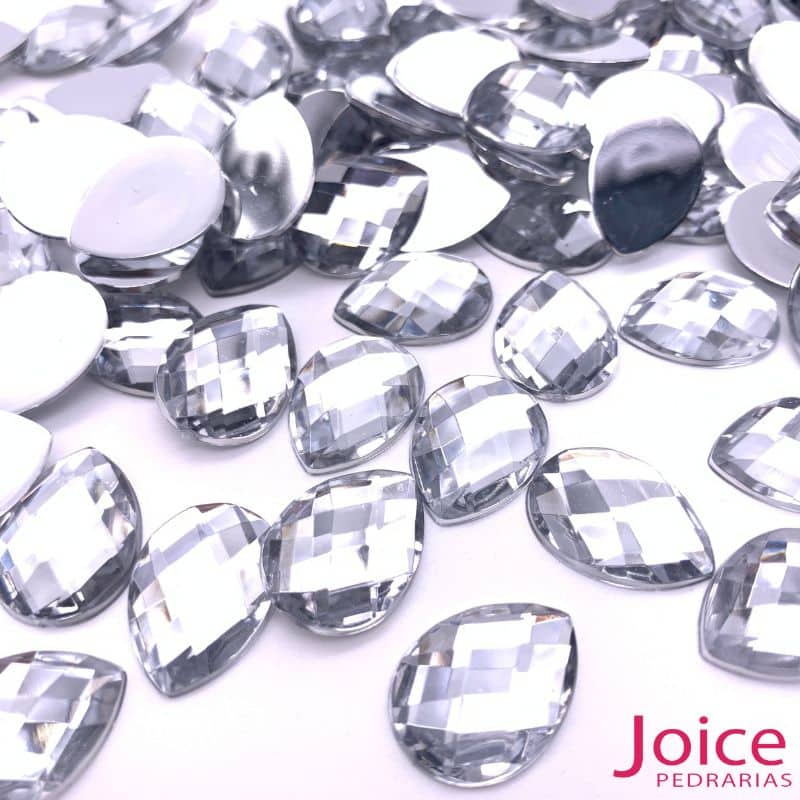xr:d:DAFLAofDNuE:1159,j:40382705848,t:22110819 Gota Sextavado Acrílico 13mm X 18mm C/500Unidades - Imagem 4