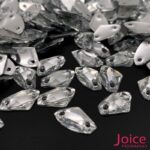 Chaton Resina Com Formato Irregular Base Reta Com Furo 8mm × 14mm C/1000unidades - Imagem 6