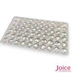 Imitação Swarovski Redondo Base Reta Com furo 10mm C/360-Unidades - Imagem 7