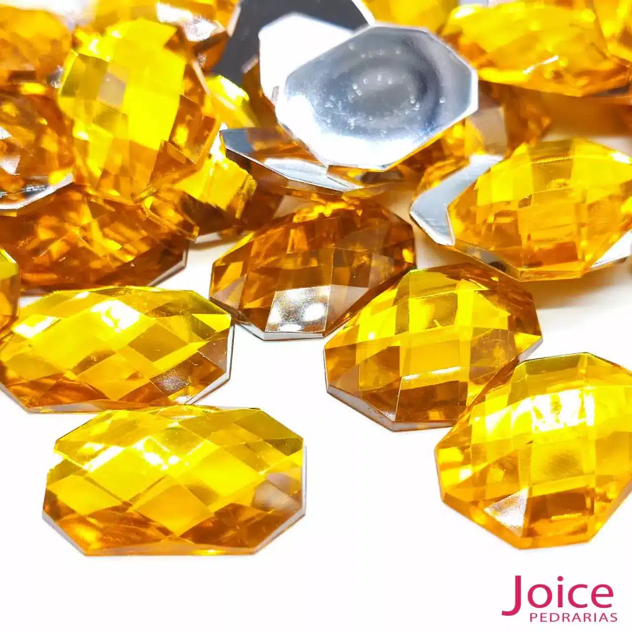 dourado-20-1 Retângulo Acrílico 18mm X 25mm C/200Unidades - Imagem 33