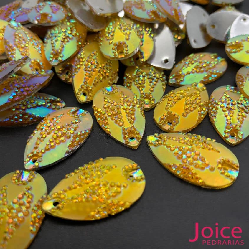 xr:d:DAFZzEEE1jI:131,j:46710580885,t:23020917 Chaton Gota Resina Cascalho Base Reta Com Furo 15mm X 26mm C/200unidades - Imagem 10