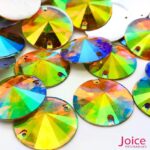 Chaton Redondo Com Furo Resina 30mm C/100-Unidades - Imagem 9