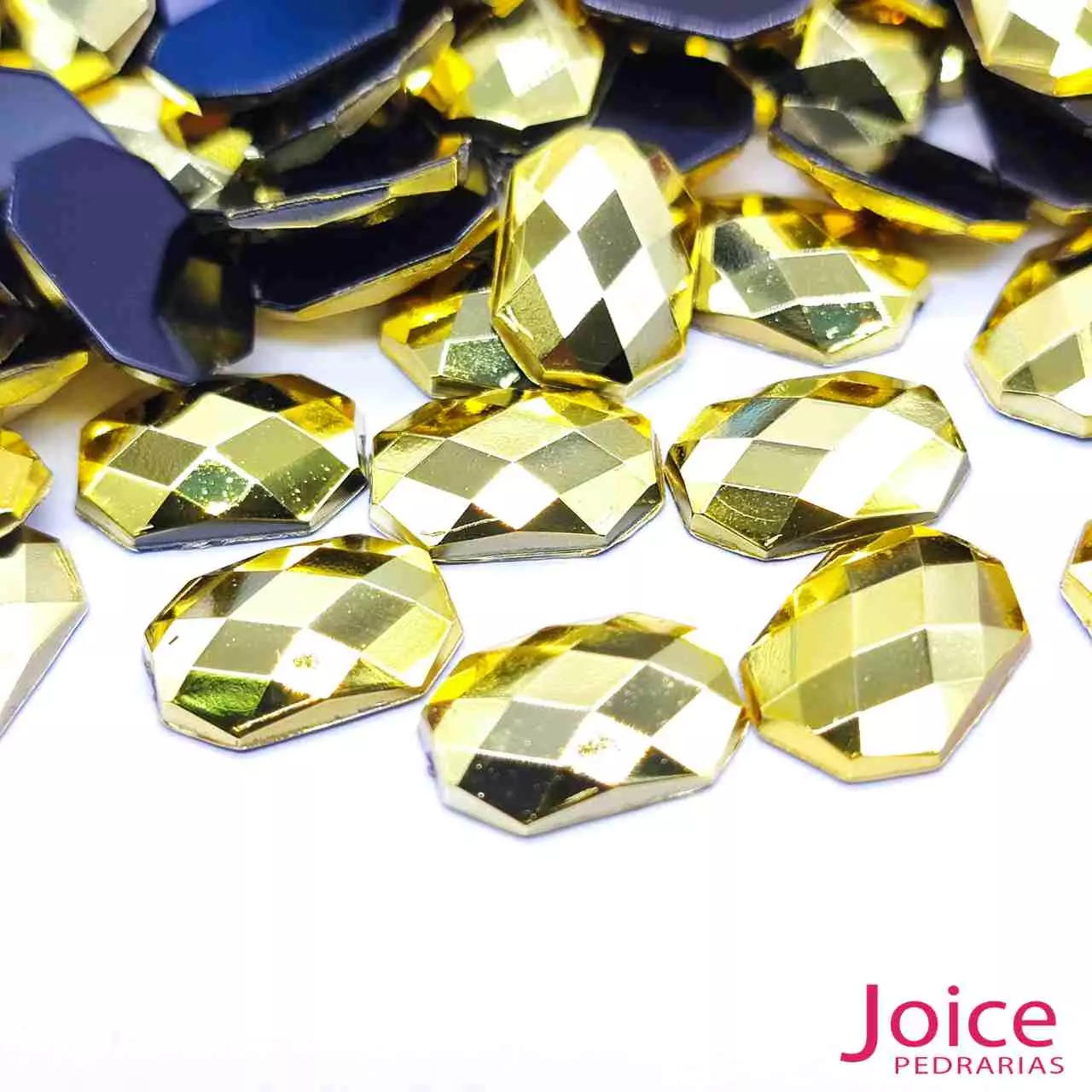 dourado-metalico Retângulo Acrílico 10mm X 14mm C/1000Unidades - Imagem 12