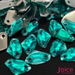 Chaton Resina Com Formato Irregular Base Reta Com Furo 8mm × 14mm C/1000unidades - Imagem 7