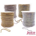 Corrente De Strass ss12 Com 50Metros