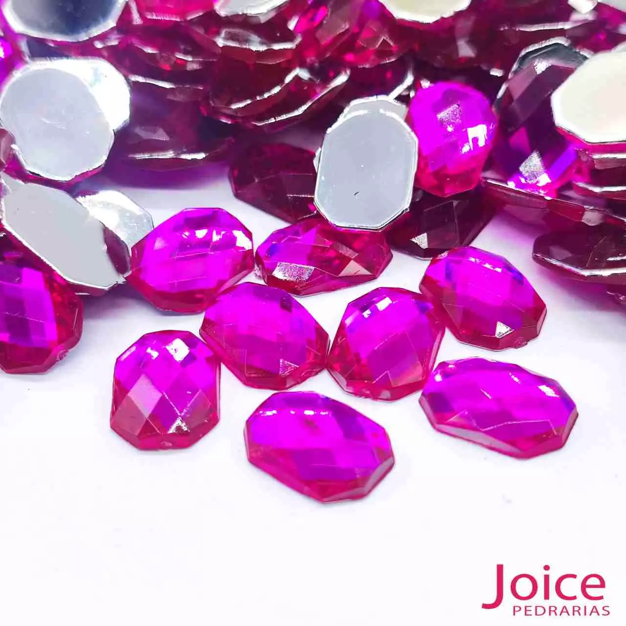 fucsia Retângulo Acrílico 10mm X 14mm C/1000Unidades - Imagem 15