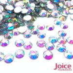 Imitação Swarovski Resina com ab 8mm c/2000unidades - Imagem 5