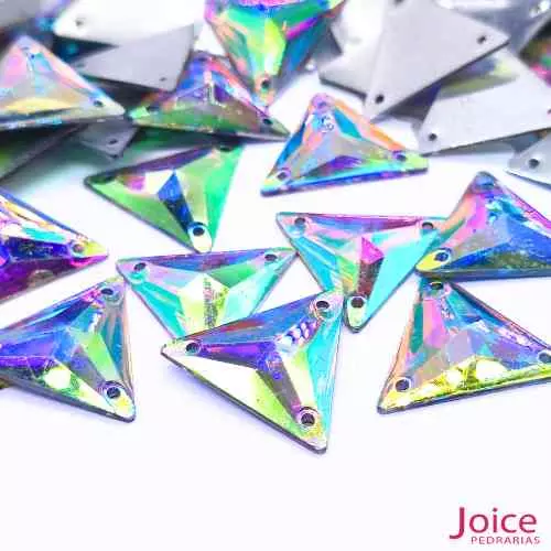 furtacor-01AB Chaton Resina Triangulo Com Furo 22mm C/300-unidades - Imagem 16