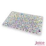Imitação Swarovski Redondo Base Reta Com furo 8mm C/540Unidades - Imagem 5