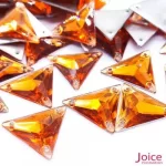 Chaton Resina Triangulo Com Furo 22mm C/300-unidades - Imagem 12