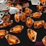 Chaton Resina Com Formato Irregular Base Reta Com Furo 8mm × 14mm C/1000unidades - Imagem 9