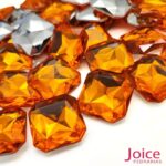 Quadrado Base Irregular Acrilico 23mm x 23mm c/100Unidades - Imagem 16