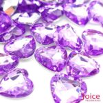 Coração Acrílico Base Irregular 18mm C/300Unidades - Imagem 2