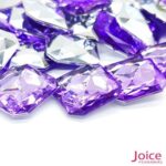 Quadrado Base Irregular Acrilico 23mm x 23mm c/100Unidades - Imagem 40