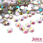 Imitação Swarovski Resina com ab 8mm c/2000unidades - Imagem 6