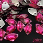 Chaton Resina Com Formato Irregular Base Reta Com Furo 8mm × 14mm C/1000unidades - Imagem 4