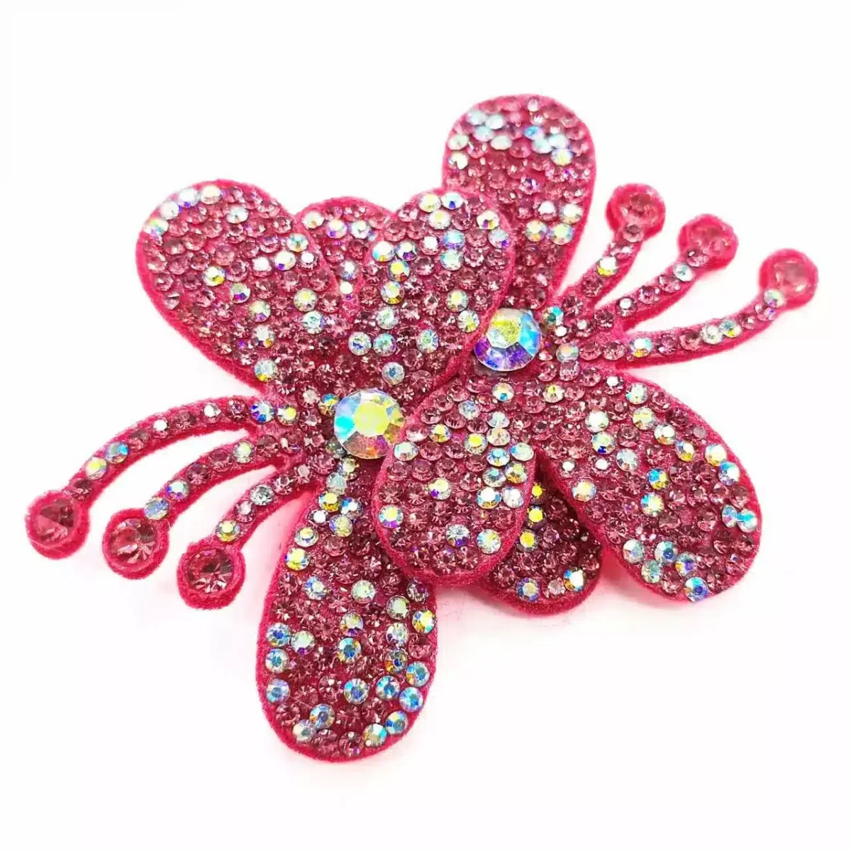 Aplique Borboleta Com Strass De Cristal 65mm C/10-Unidades Ref:19-281 - Imagem 10