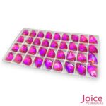 Imitação Swarovski Gota Base Reta Com furo 13mm X 22mm C/96Unidades - Imagem 16