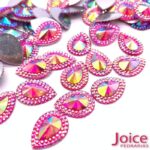 Indiana Gota Base Reto ab Para Colagem 13mm x 18mm C/200Unidades - Imagem 6