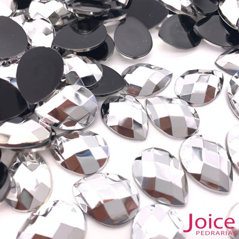 xr:d:DAFLAofDNuE:1157,j:40382679524,t:22110819 Gota Sextavado Acrílico 13mm X 18mm C/500Unidades - Imagem 7