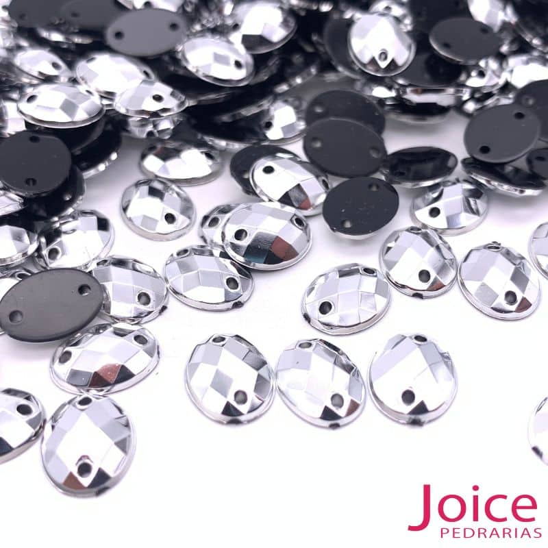 xr:d:DAFLAofDNuE:849,j:39419802012,t:22102912 Chaton Oval Base Reta Com Furo 8mm X 10mm C/2000Unidades - Imagem 3