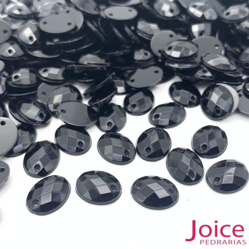 xr:d:DAFLAofDNuE:848,j:39419789913,t:22102912 Chaton Oval Base Reta Com Furo 8mm X 10mm C/2000Unidades - Imagem 1