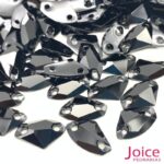 Chaton Resina Com Formato Irregular Base Reta Com Furo 8mm × 14mm C/1000unidades - Imagem 10