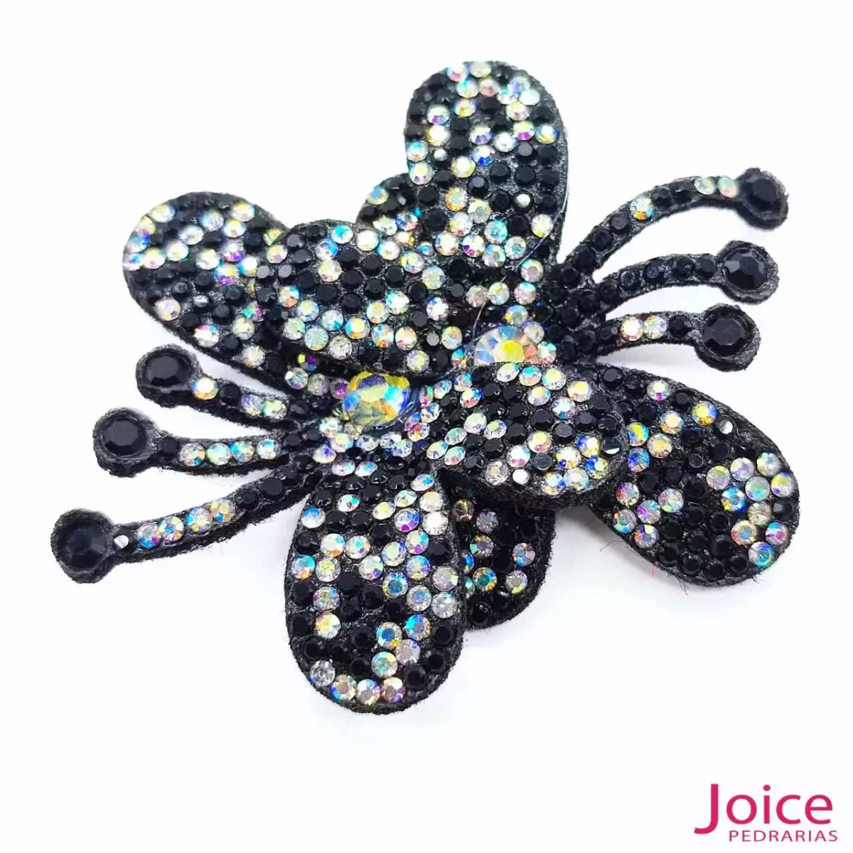 Aplique Borboleta Com Strass De Cristal 65mm C/10-Unidades Ref:19-281 - Imagem 9