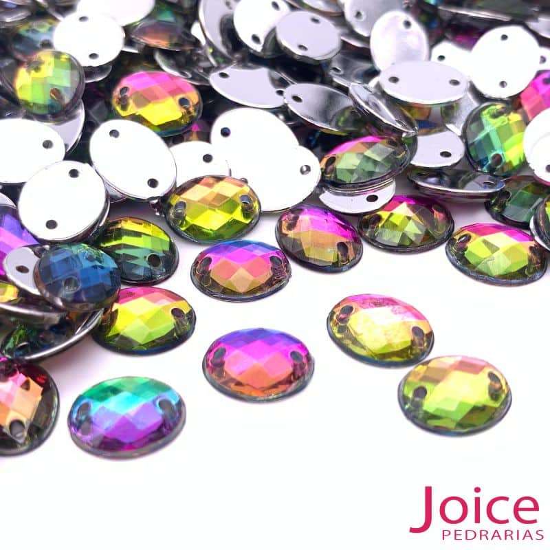 xr:d:DAFLAofDNuE:855,j:39421401896,t:22102912 Chaton Oval Base Reta Com Furo 8mm X 10mm C/2000Unidades - Imagem 5