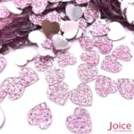 Chaton De Cascalho coracao 14mm – Resina Com 450Unidades - Imagem 4