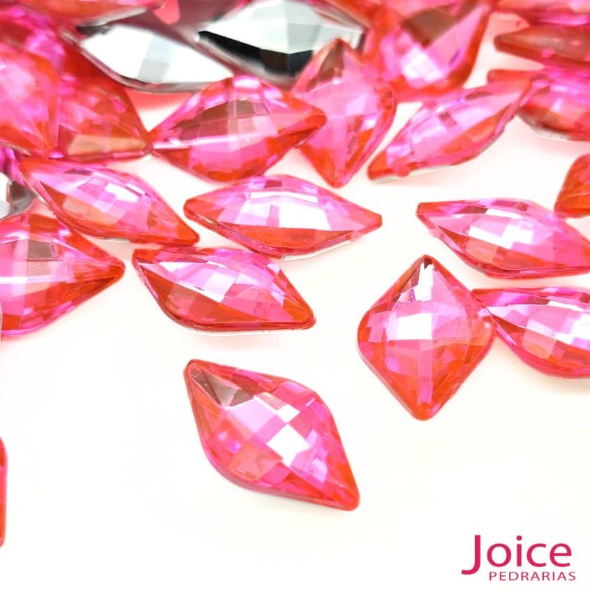 xr:d:DAF6Qd-RXQw:50,j:752520017879625337,t:24021616 Chaton Losango Acrilico Base Irregular 12mm X 19mm C/500-Unidades - Imagem 25