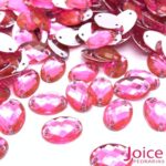 Chaton Oval Base Reta Com Furo 10mm X 14mm C/1000Unidades - Imagem 7