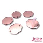 Espelho Octagonal 18mm X 20mm Com Furo Para Costura C/200 Unidades - Imagem 13