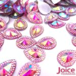 Indiana Gota Base Reto ab Para Colagem 13mm x 18mm C/200Unidades - Imagem 7