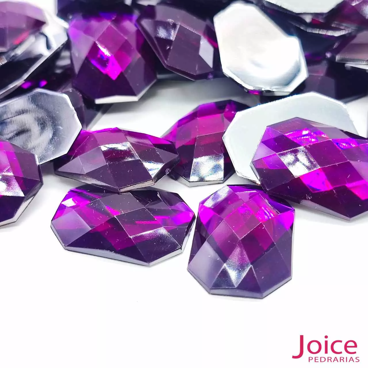 uva-21 Retângulo Acrílico 18mm X 25mm C/200Unidades - Imagem 4