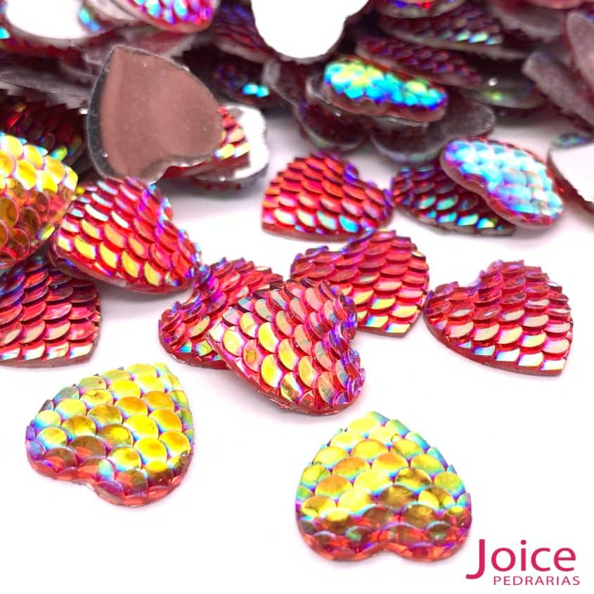 xr:d:DAFK_mcfjzY:417,j:2936675804,t:23020115 Chaton Coração Escama 14mm C/470Unidades - Imagem 3