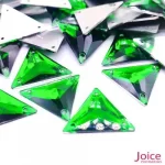 Chaton Resina Triangulo Com Furo 22mm C/300-unidades - Imagem 13