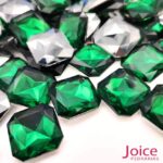 Quadrado Base Irregular Acrilico 23mm x 23mm c/100Unidades